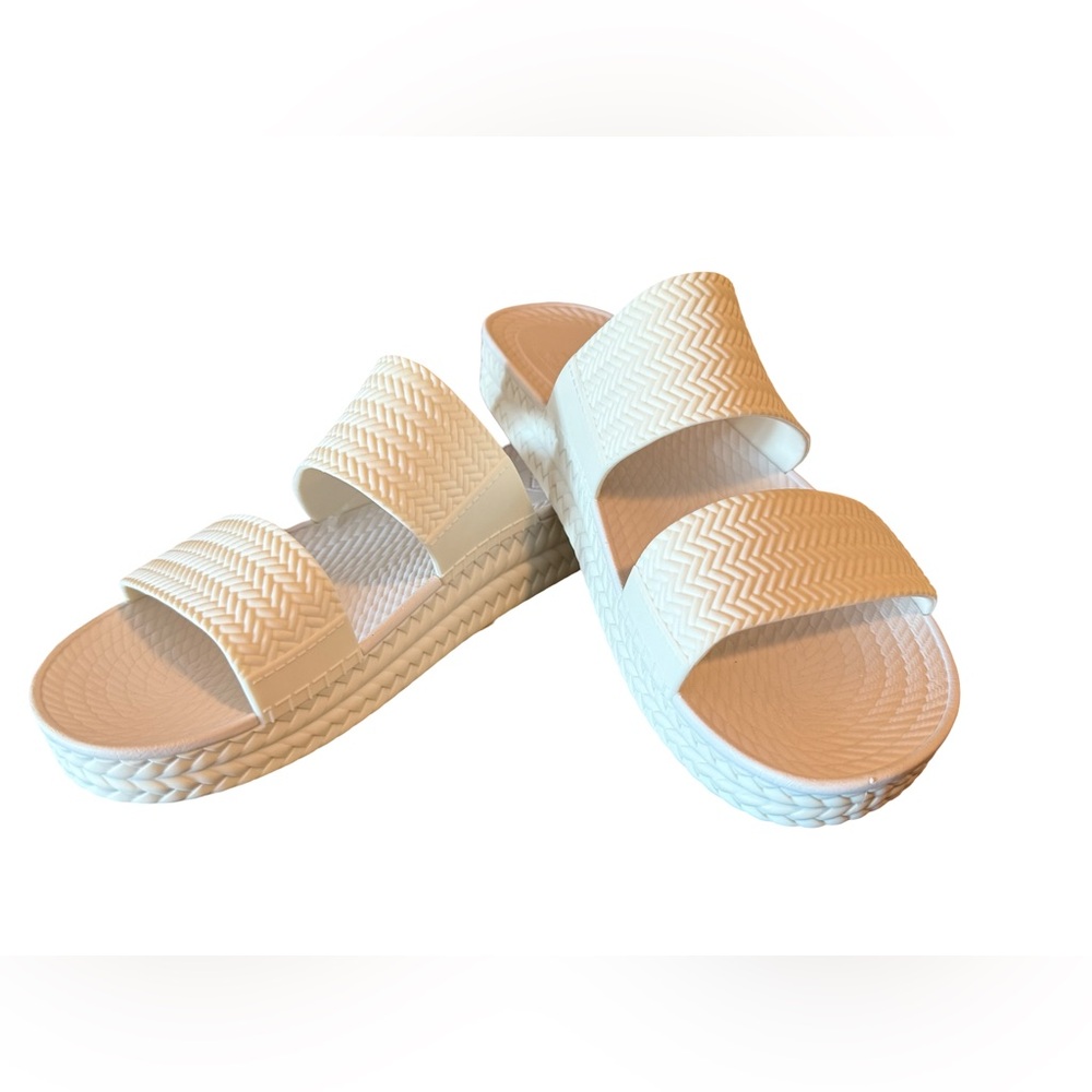 Reef NWT White Lightweight Water Friendly Slide Sandals (SH206) - Picture 7 of 12